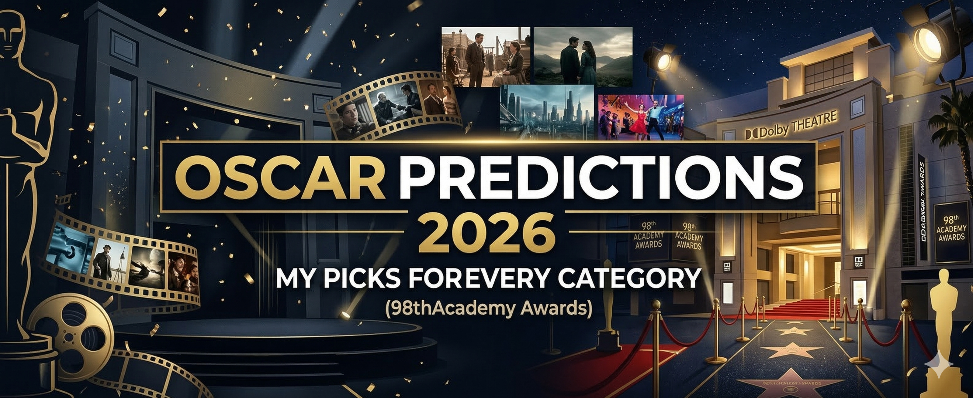 Oscar Predictions 2026: My Picks for Every Category